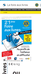 Mobile Screenshot of foire-aux-livres.org