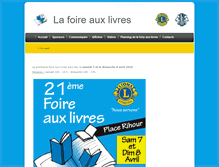 Tablet Screenshot of foire-aux-livres.org